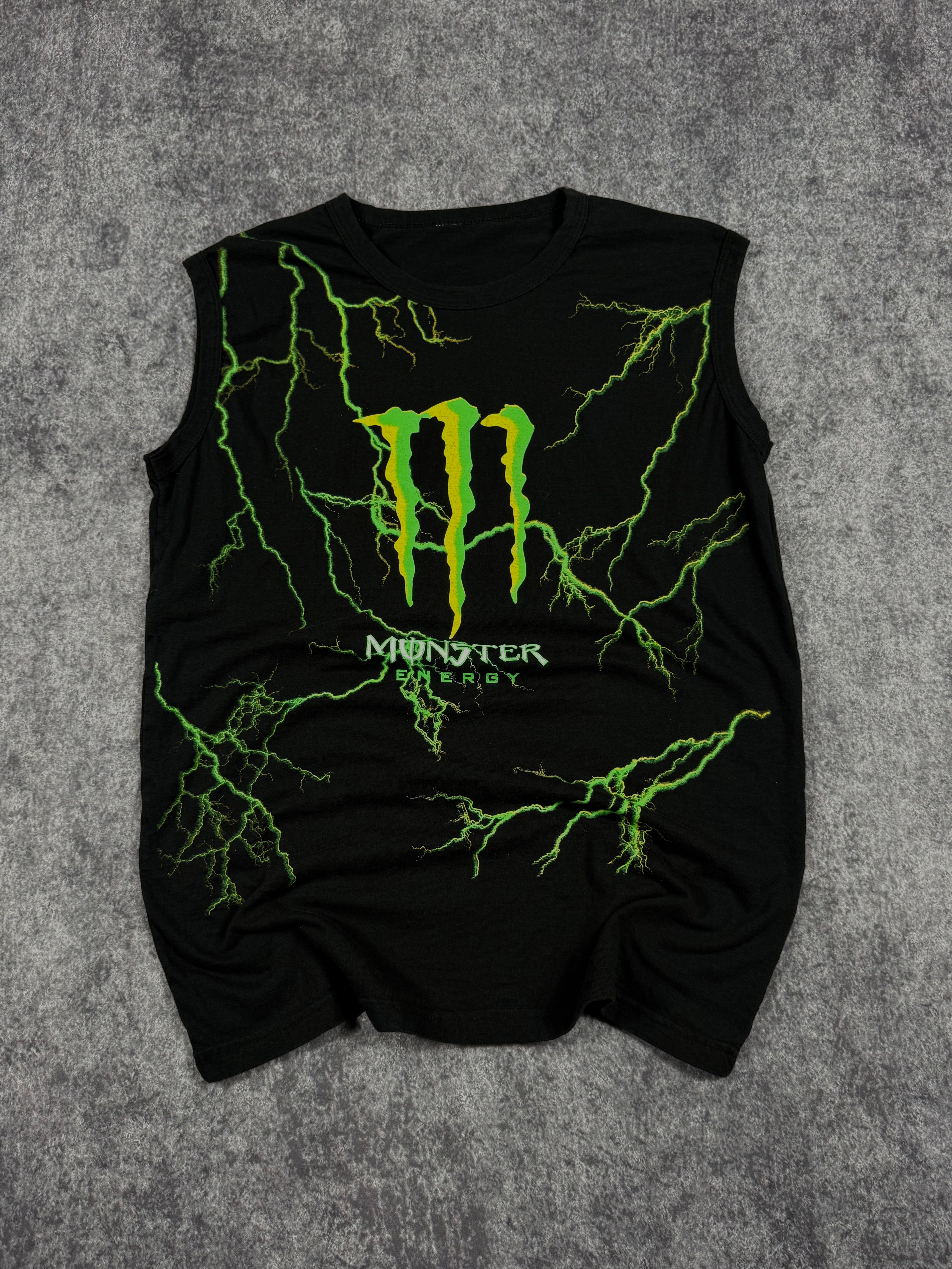 (rare) 2000s monster energy cutoff (L)