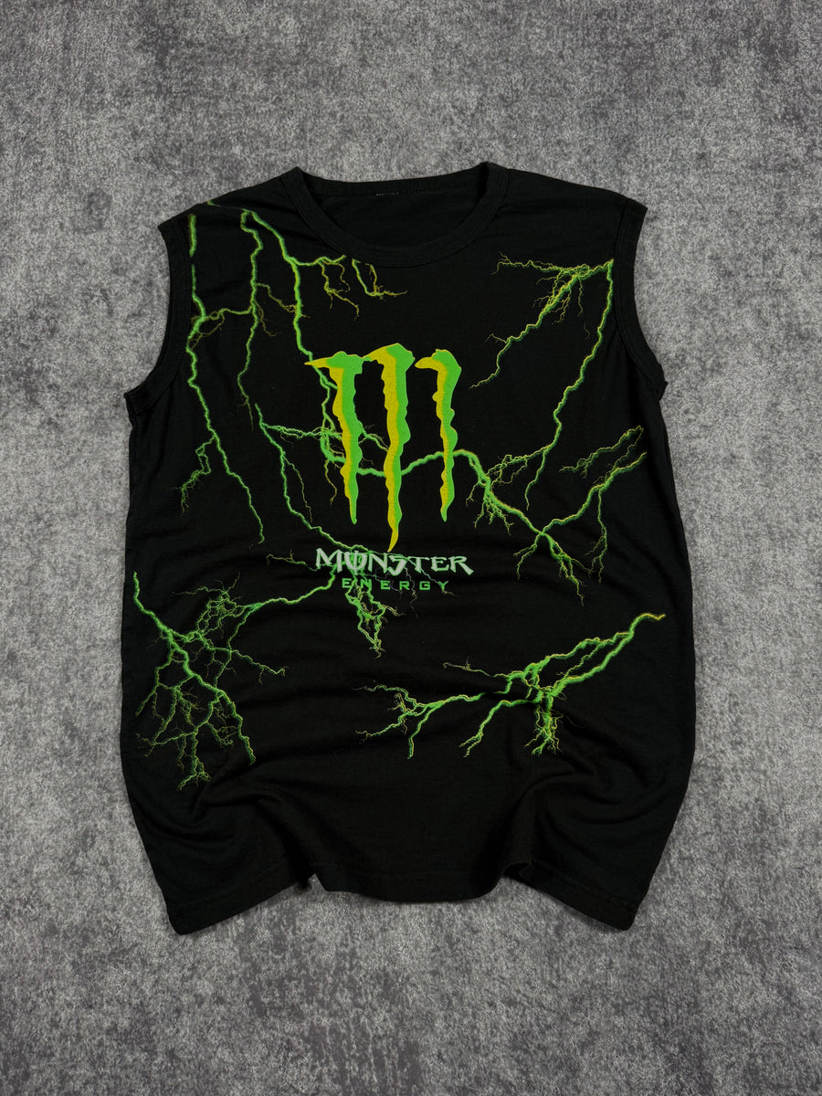 (rare) 2000s monster energy cutoff (L)