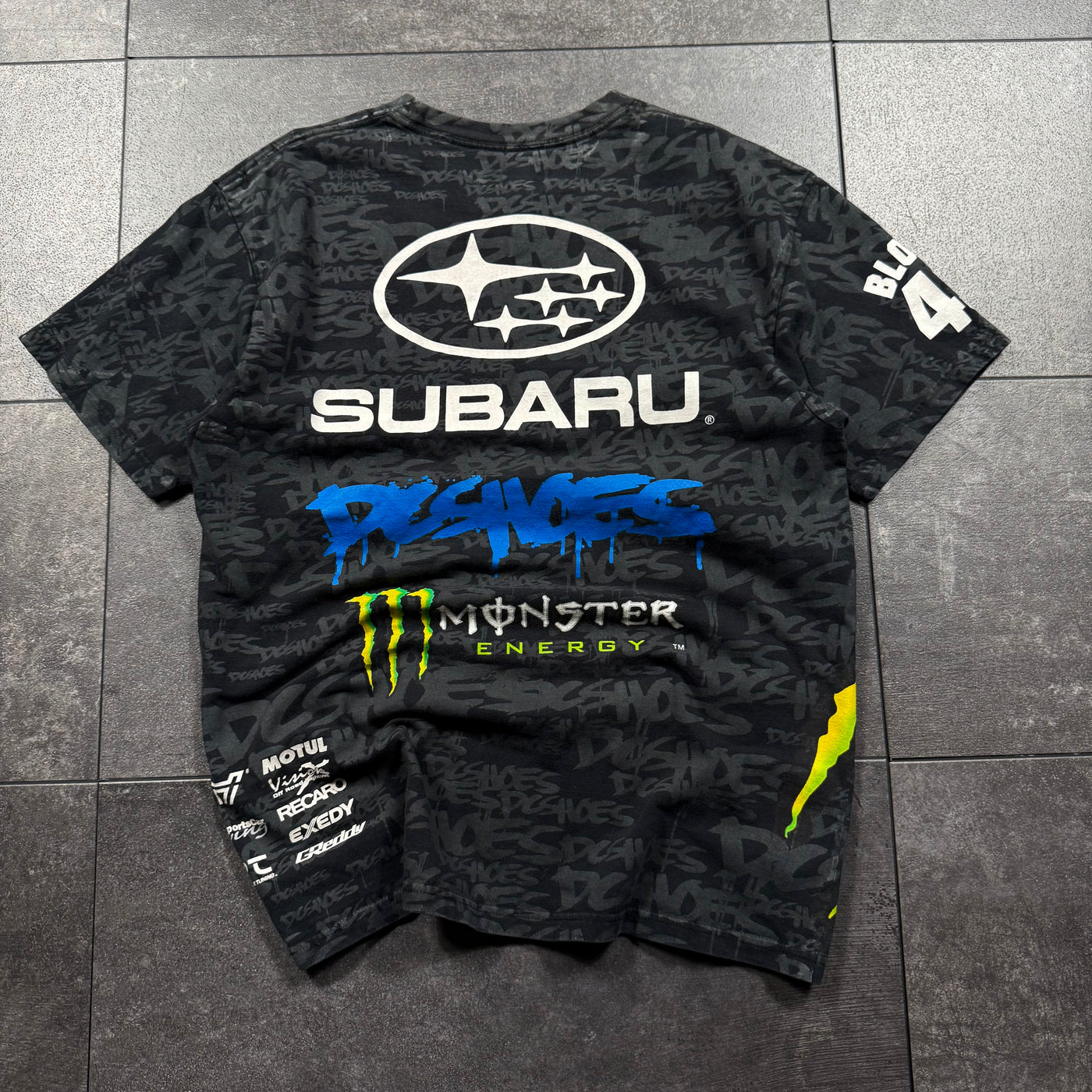 (rare) 2000s Ken Block x DC Shoes x Monster Energy Shirt (L)