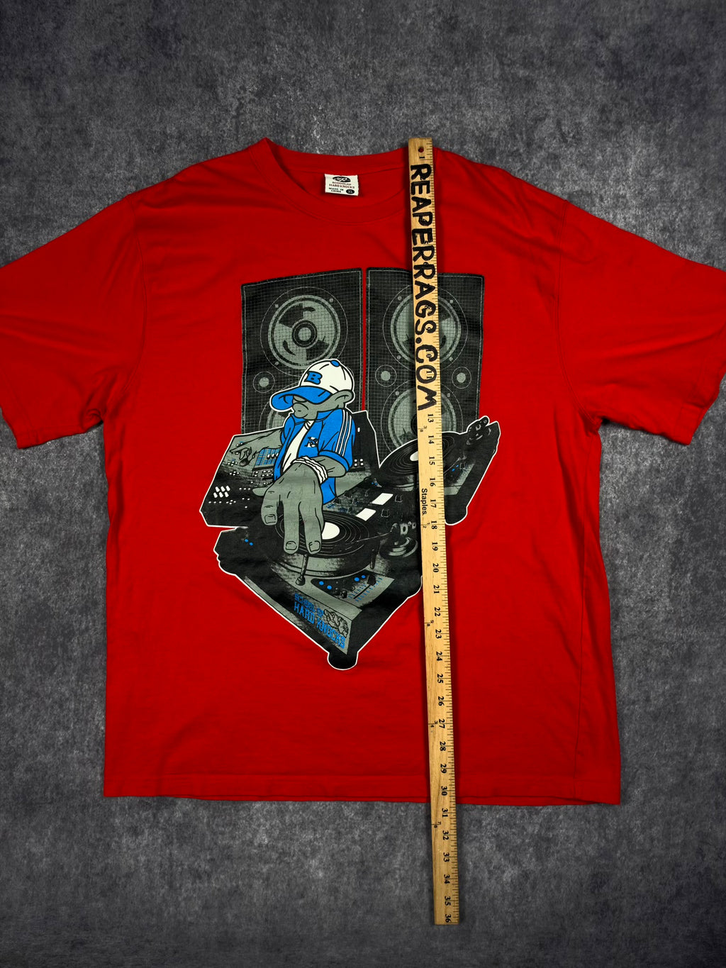 (GRAIL) 2000s SCHOOL OF HARD KNOCKS SHIRT (XL)