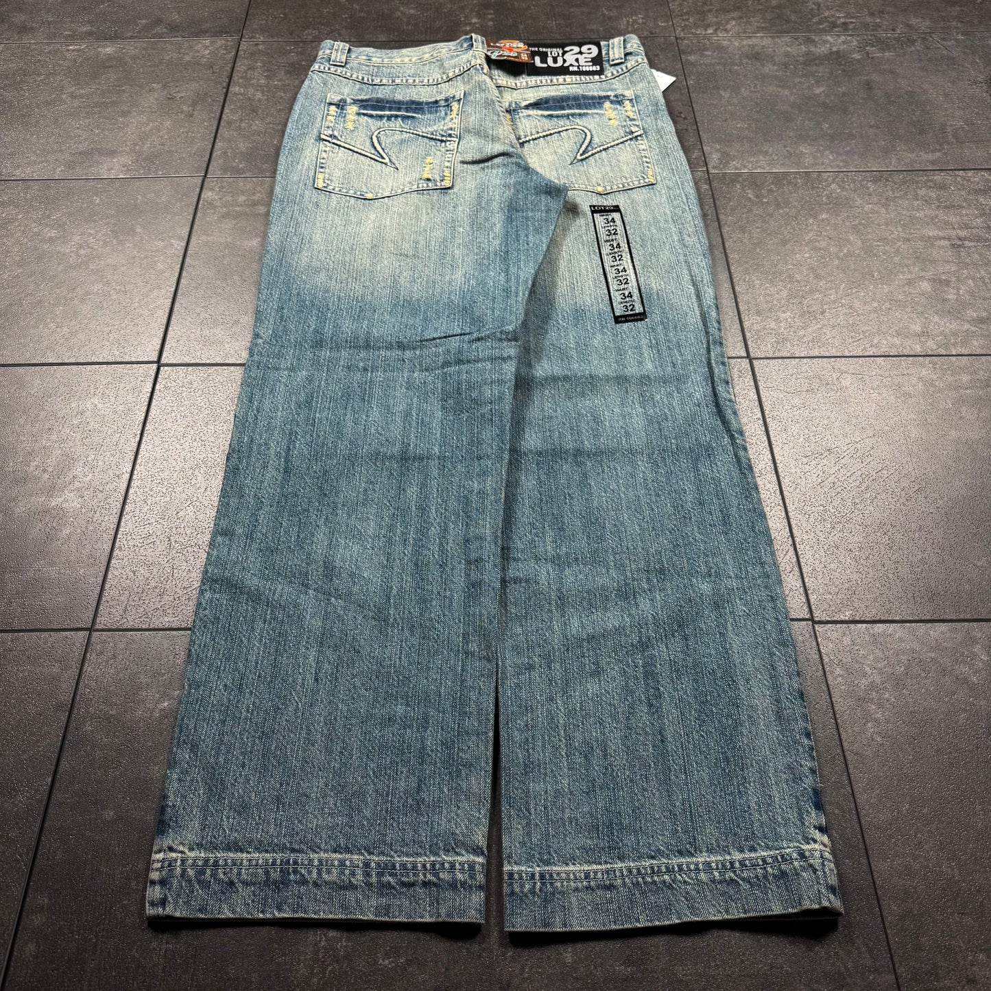 Y2K Deadstock JNCO Style Lot 29 Baggy Jeans (34x32)