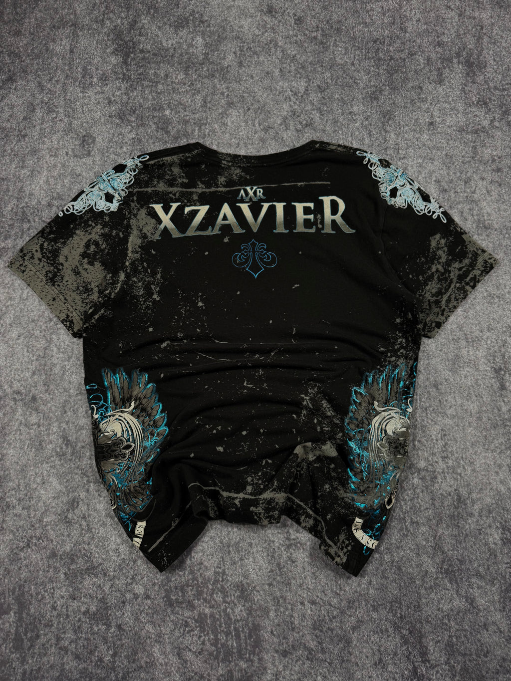 (rare) 2000s xzavier chrome shirt (L)
