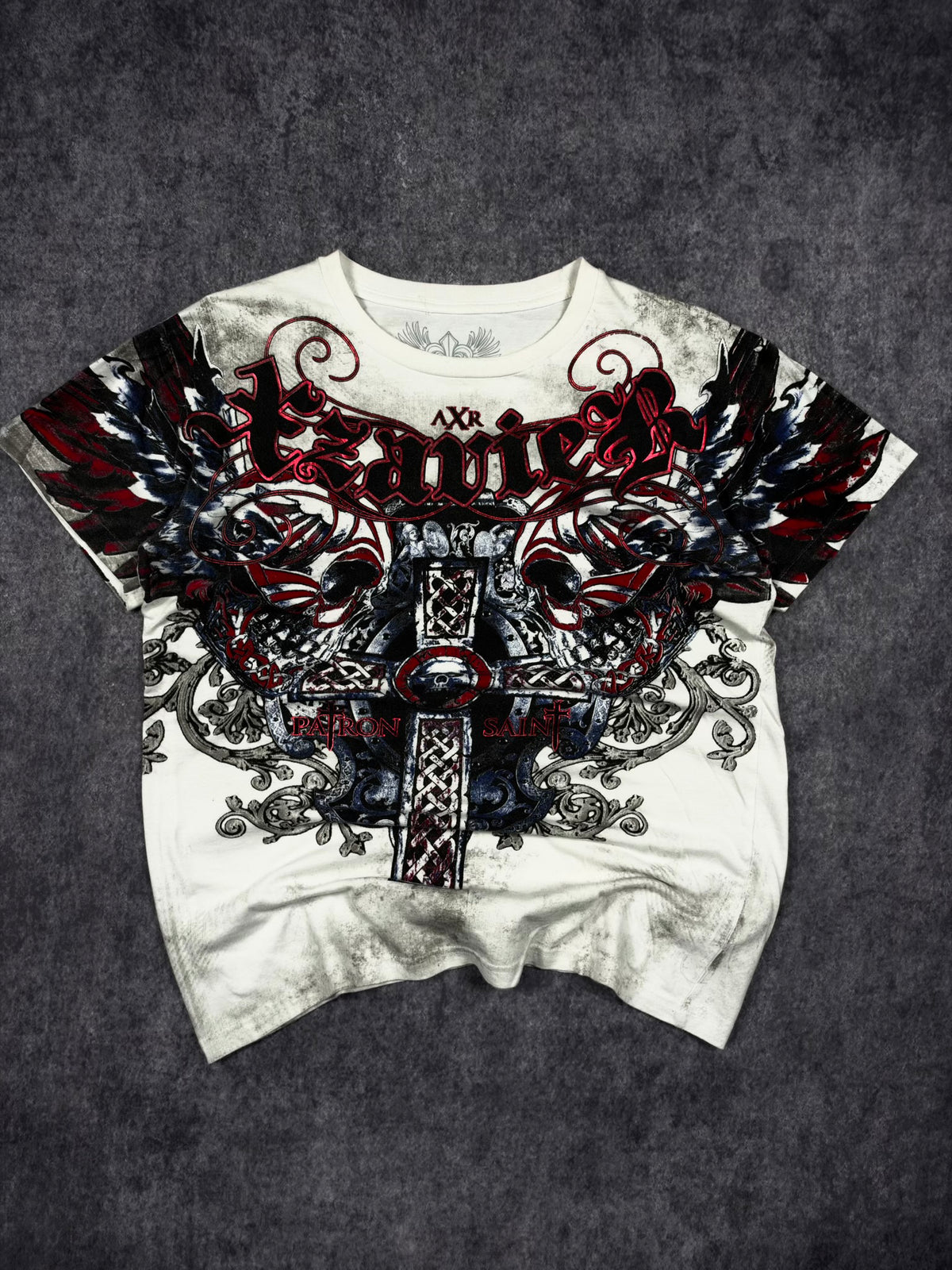 (GRAIL) 2000s CHROME XZAVIER SHIRT (M)