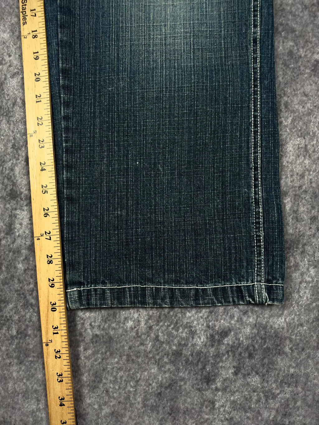 (GRAIL) 2000s SOUTHPOLE RED TAB JEANS (30x30)