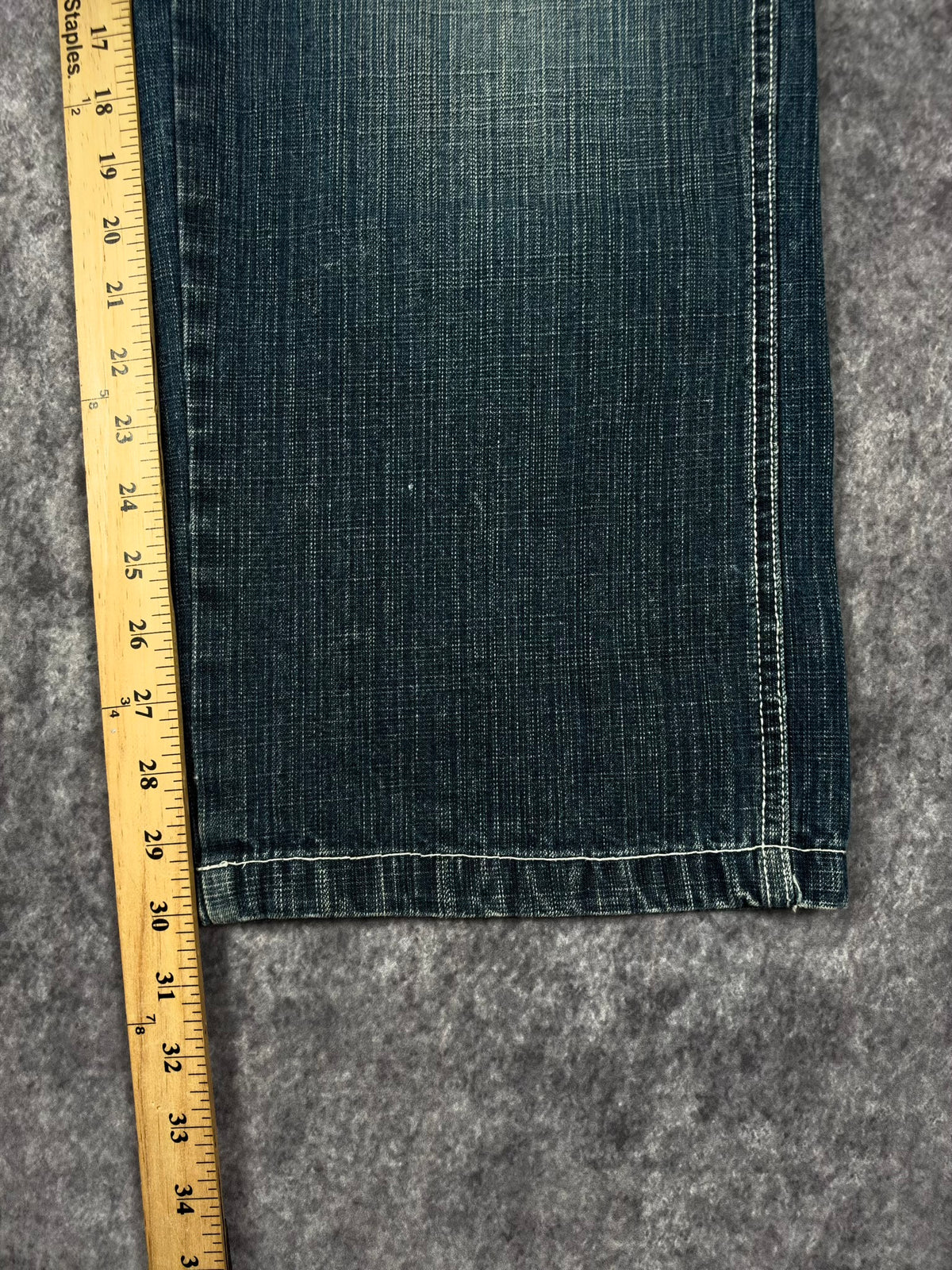 (GRAIL) 2000s SOUTHPOLE RED TAB JEANS (30x30)