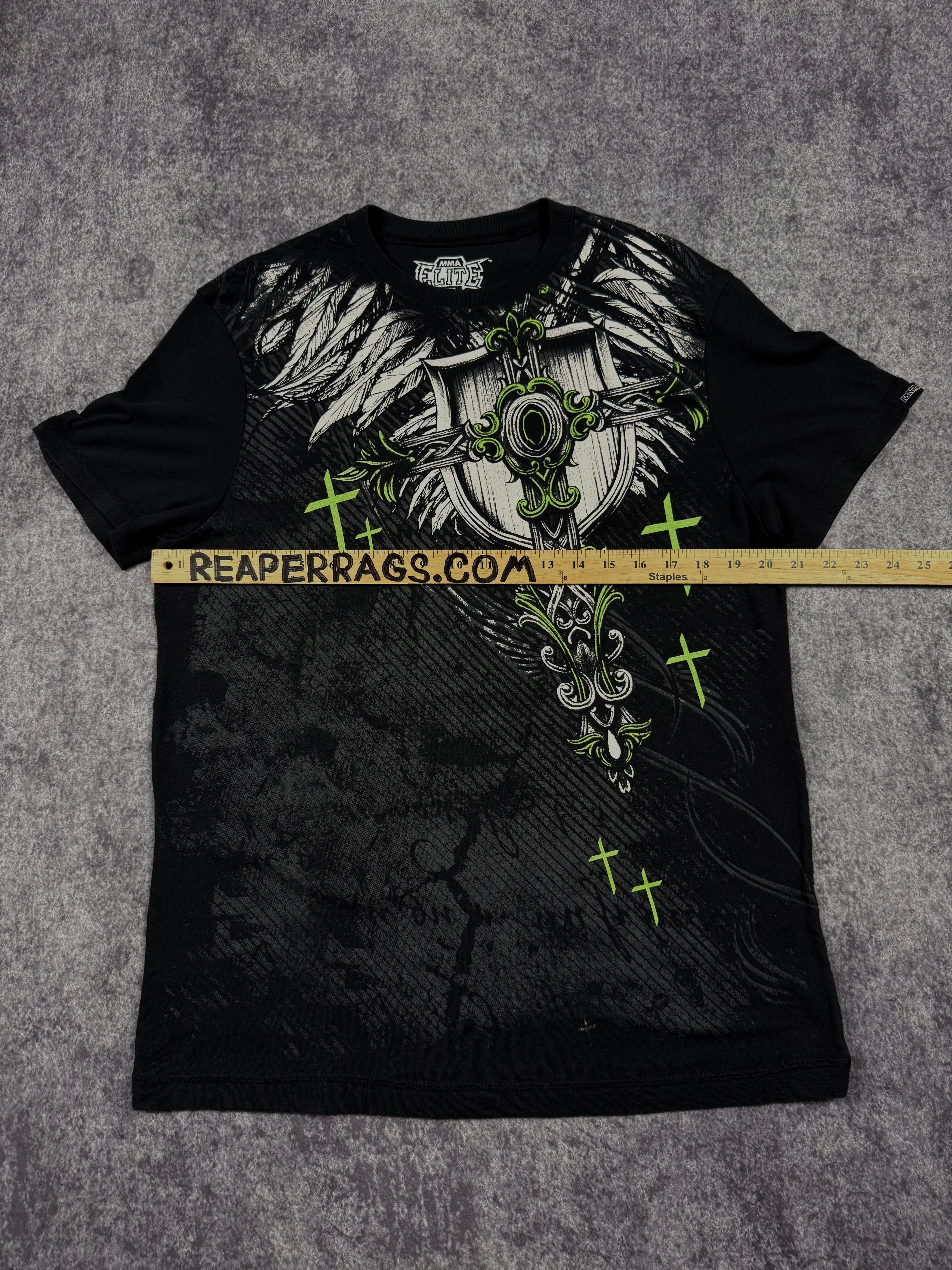 (rare) 2000s mma elite shirt (M)