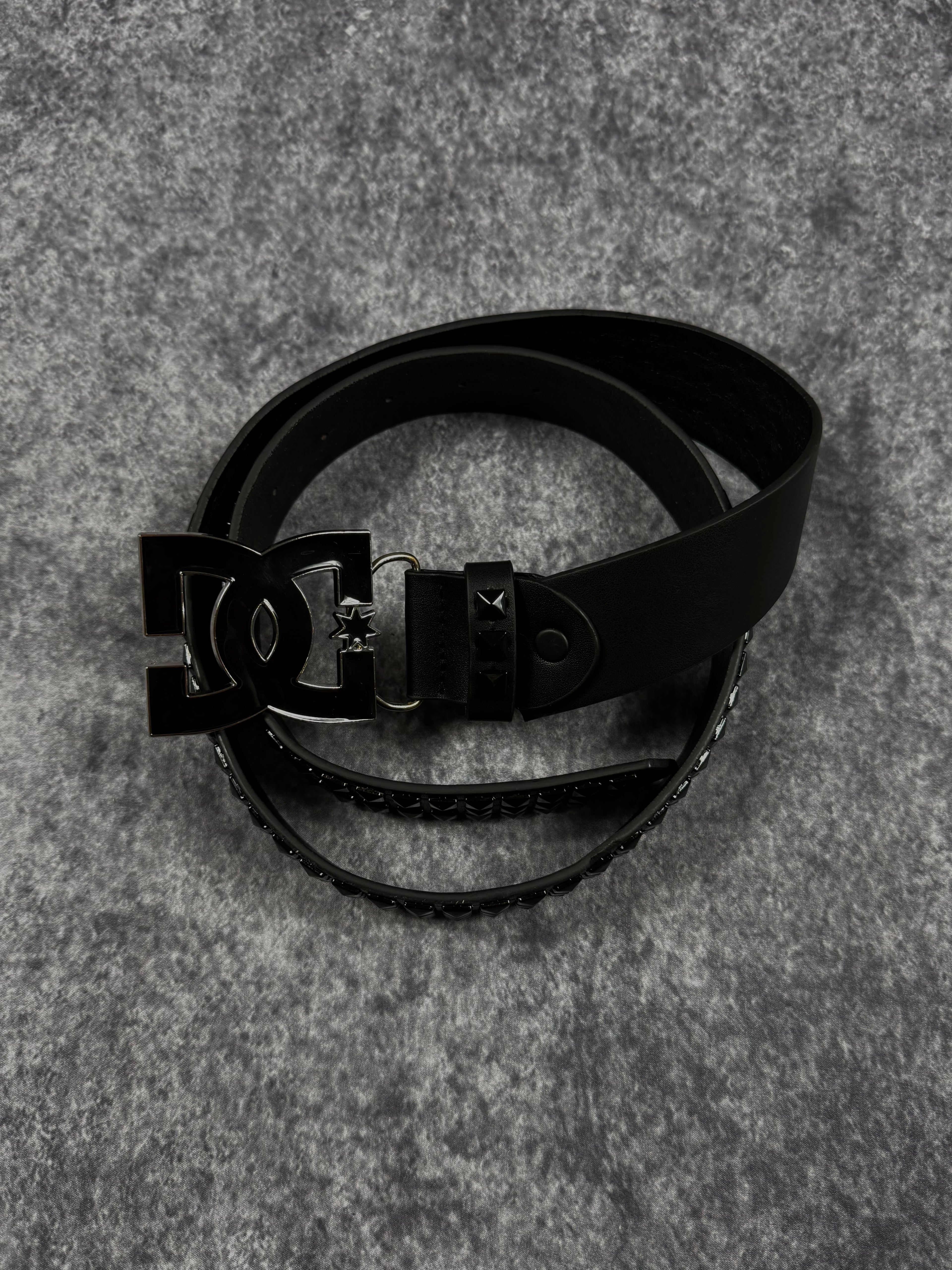Rhinestone DC Studded Belt (belt included)