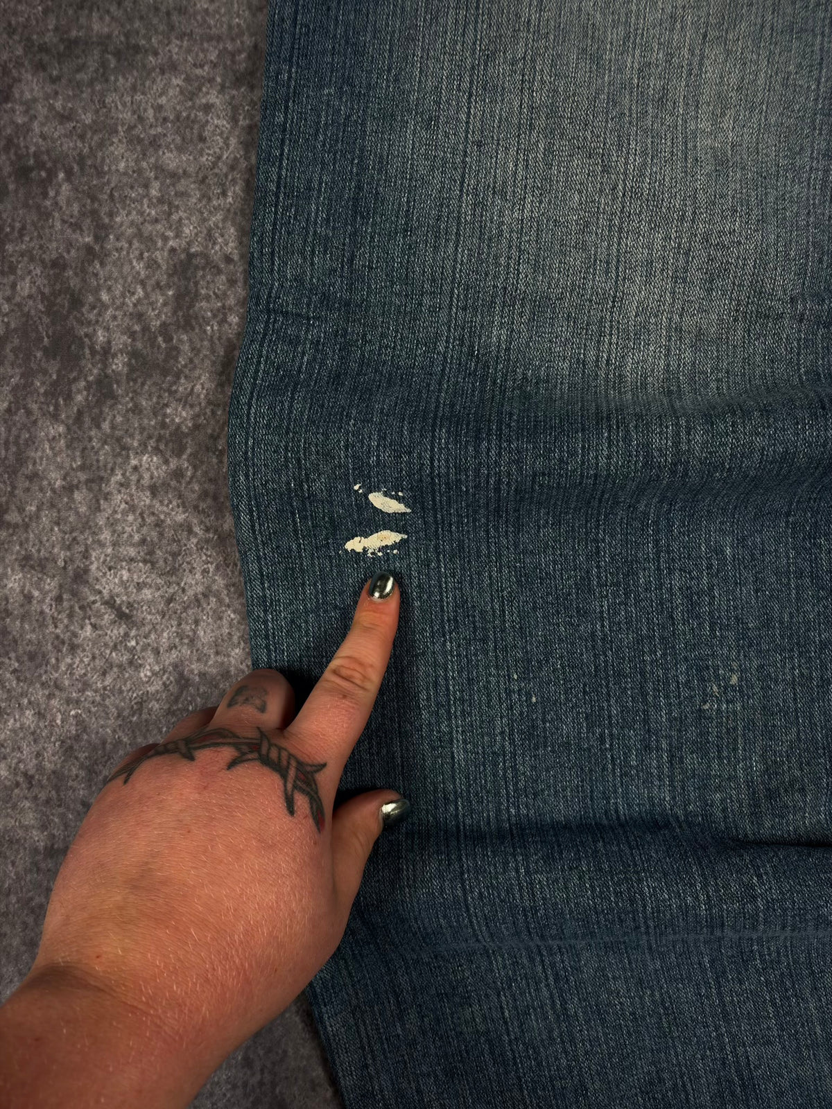 (RARE) 2000s EMBROIDERED SOUTHPOLE JEANS (36x30)