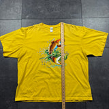 2000s Ed Hardy Koi Fish Shirt (XXL)