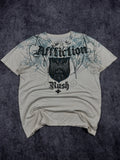 (rare) 2000s affliction x rush shirt (L)