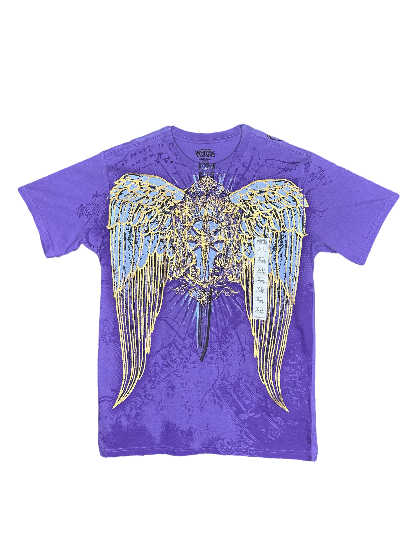 White Tag Wings Tshirt (XL)