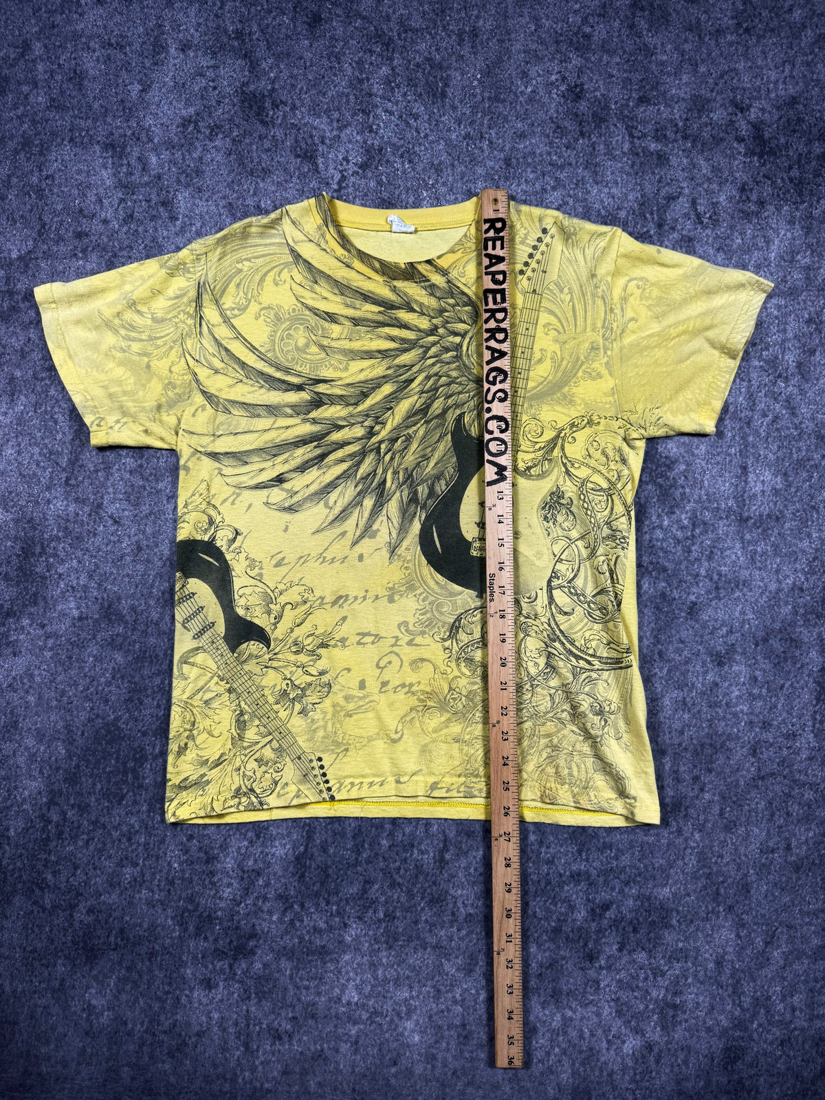 2000S WINGED GUITAR SHIRT (M)
