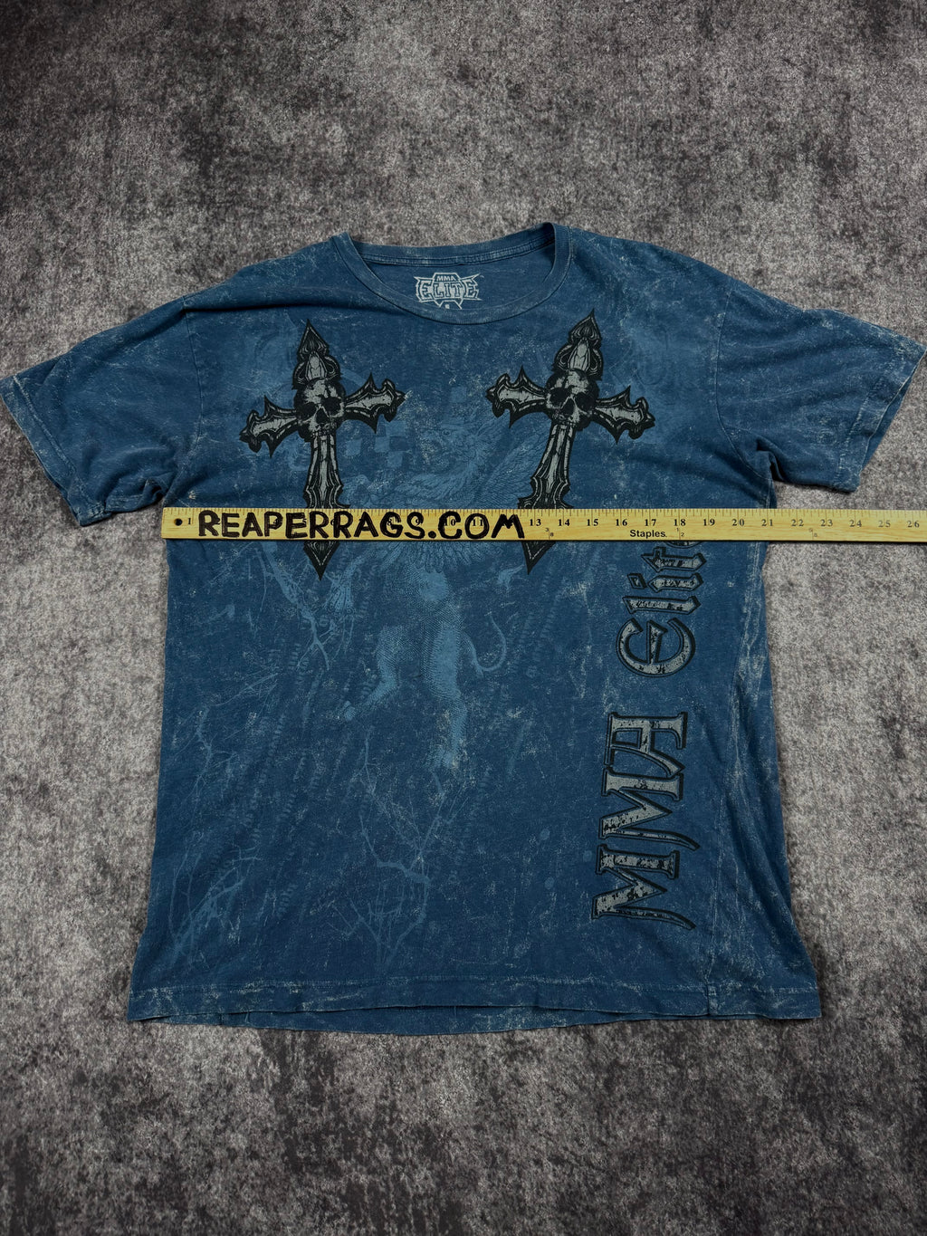 (rare) 2000s mma elite shirt (L)