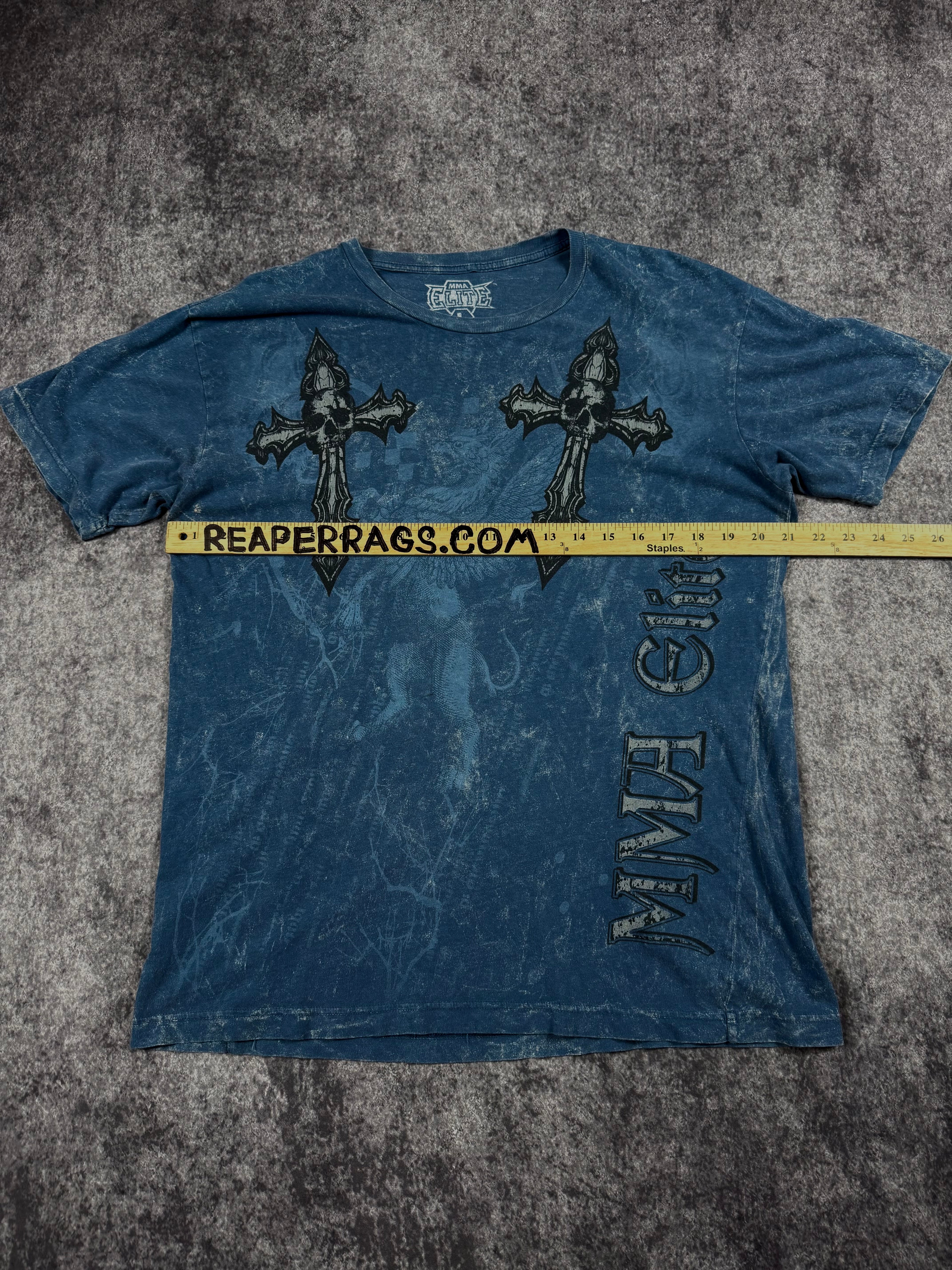 (rare) 2000s mma elite shirt (L)