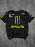 (rare) 2000s monster energy x dc shoes x ken block x subaru shirt (M)