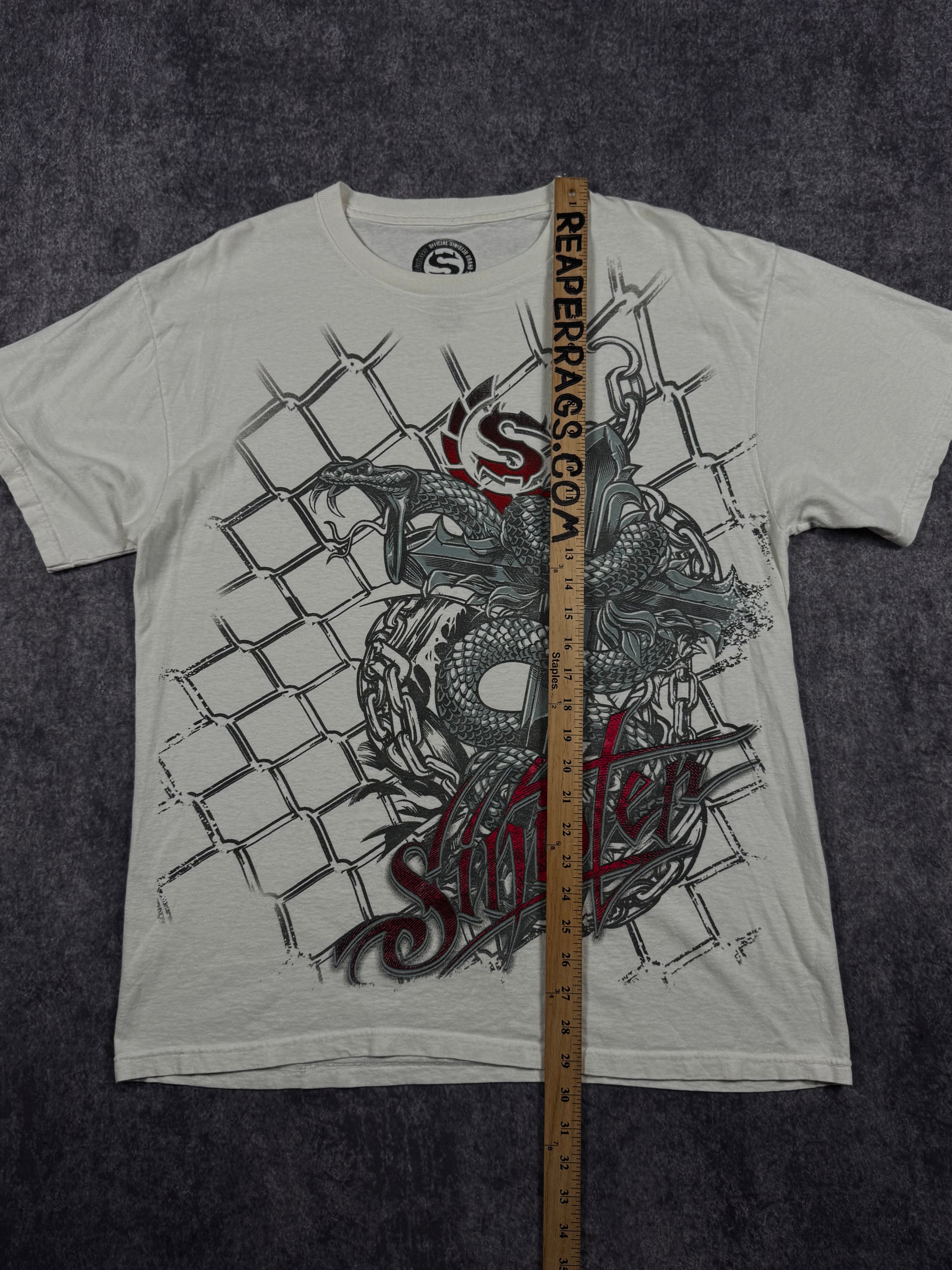(rare) 2000s sinister shirt (L)