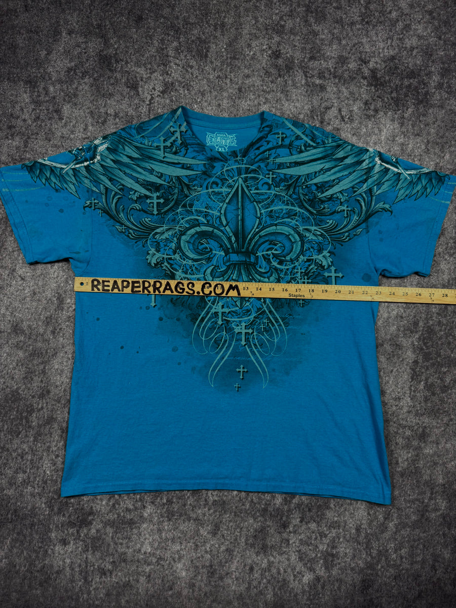 (rare) 2000s mma elite shirt (XL)