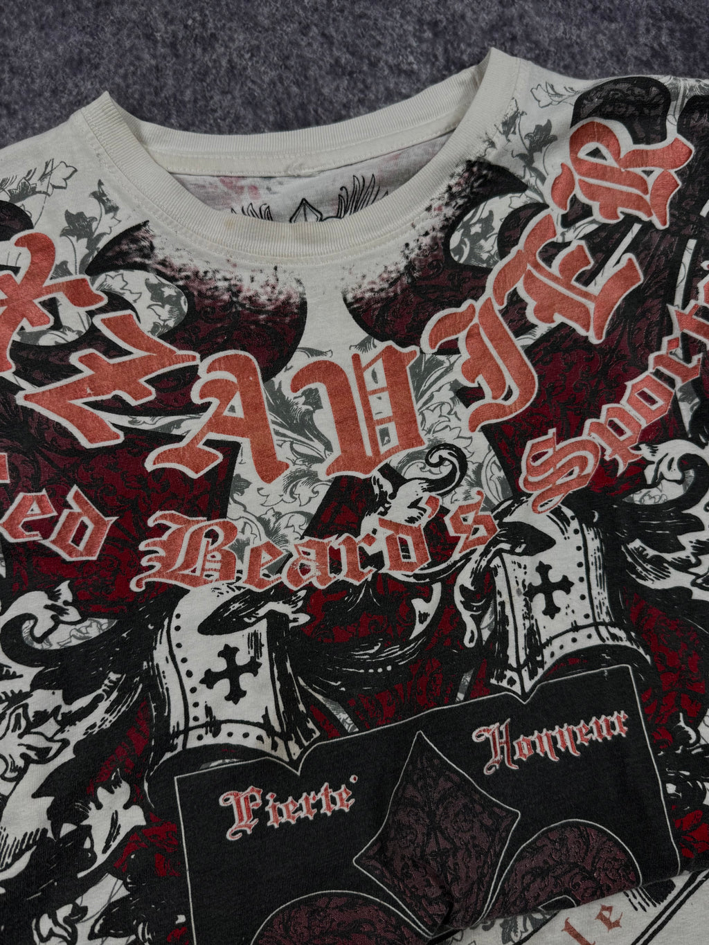 (rare) 2000s xzavier chrome shirt (M)