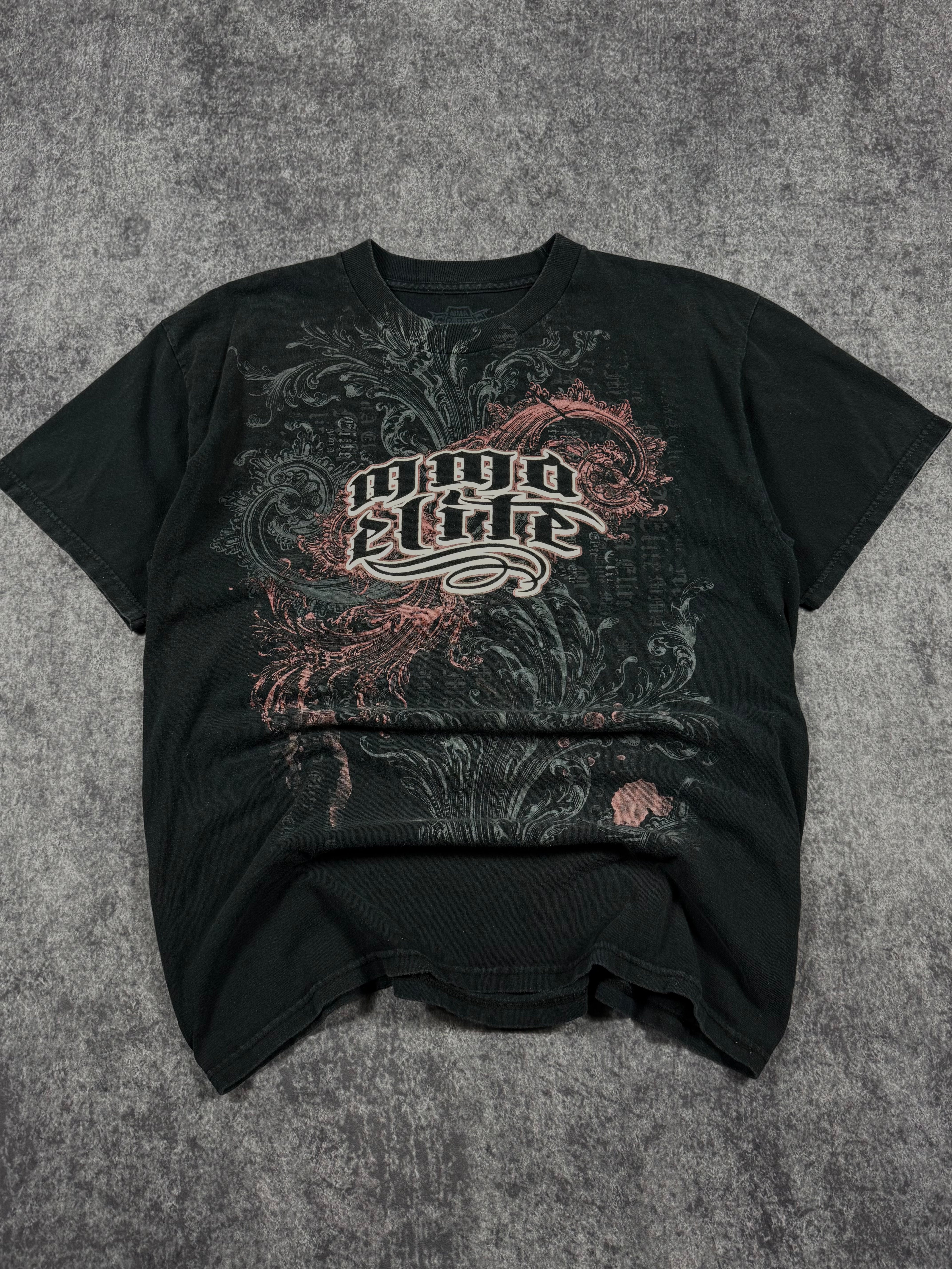 (rare) 2000s mma elite shirt (L)