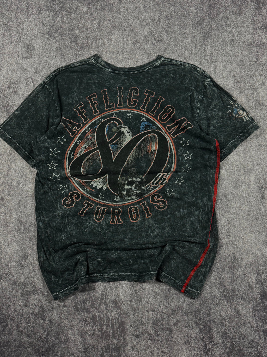 2000s affliction x sturgis shirt (M)