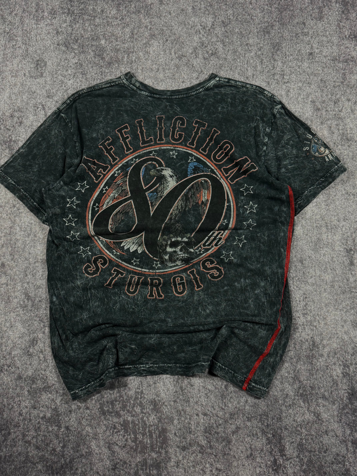2000s affliction x sturgis shirt (M)
