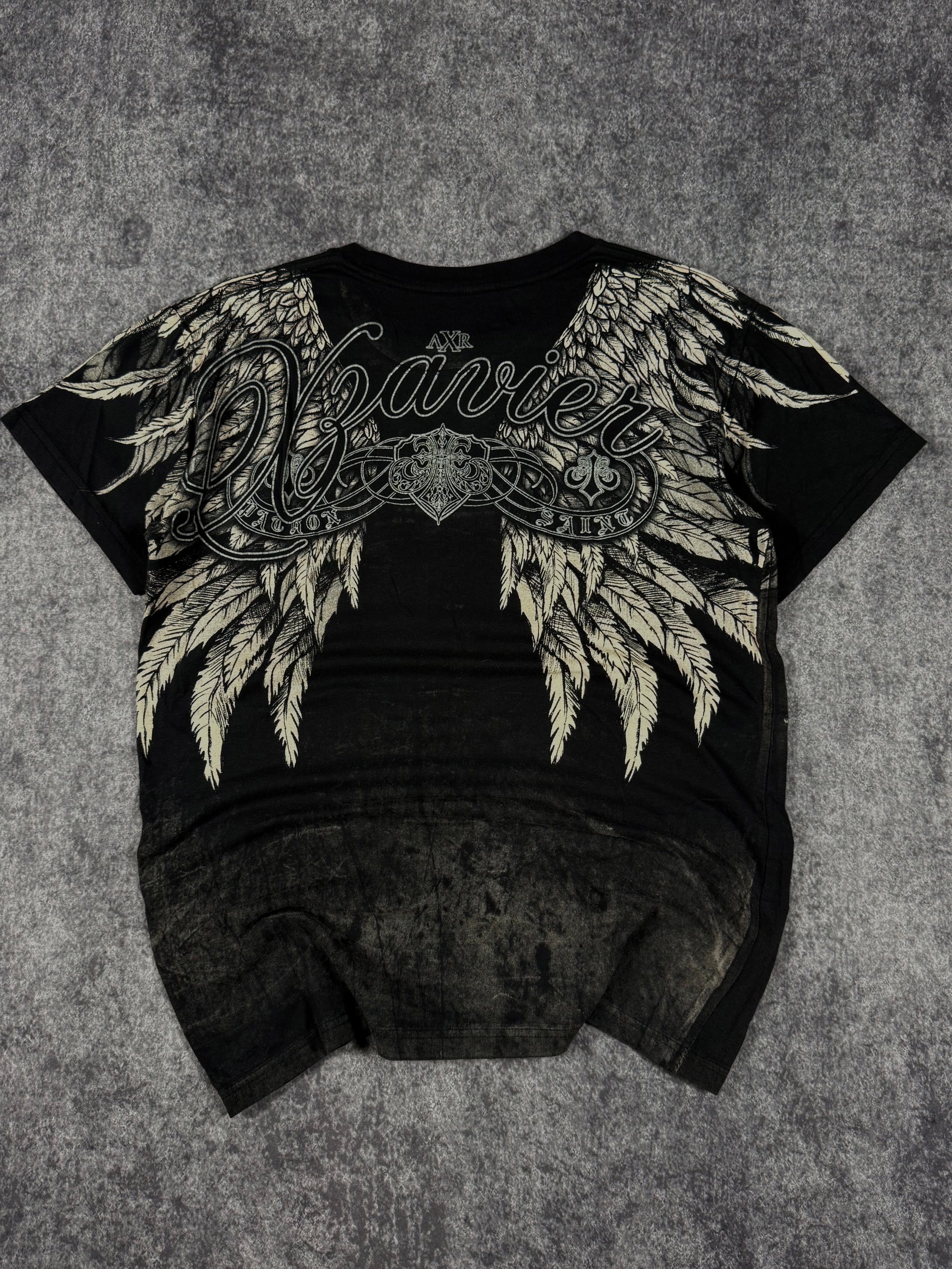 (rare) 2000s xzavier chrome shirt (M)