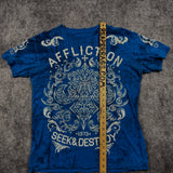 (rare) 2000s reversible affliction shirt (L)