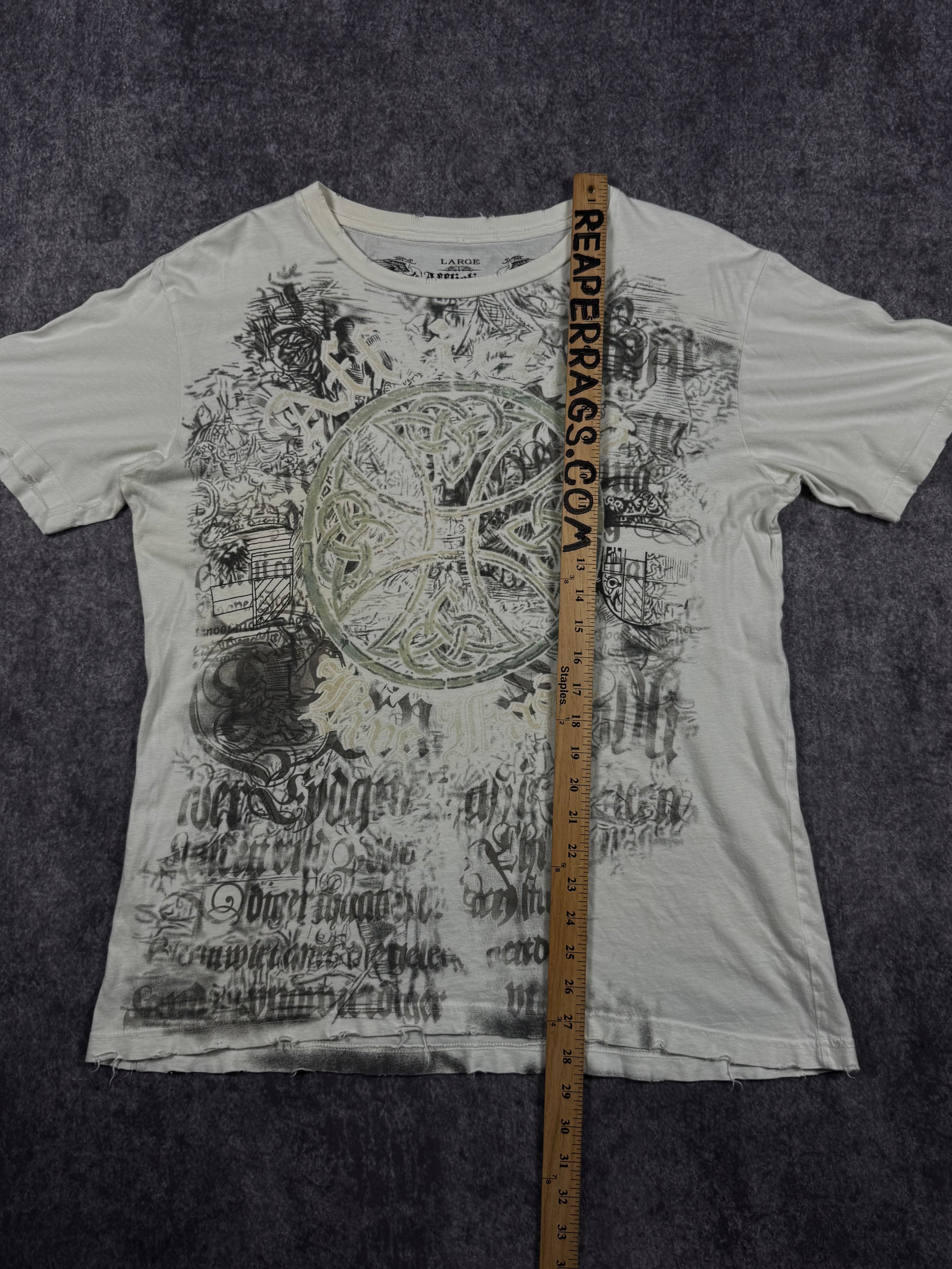 (rare) 2000s affliction shirt (L)