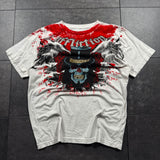 2000s Affliction Rhinestone Bootleg Shirt (L)