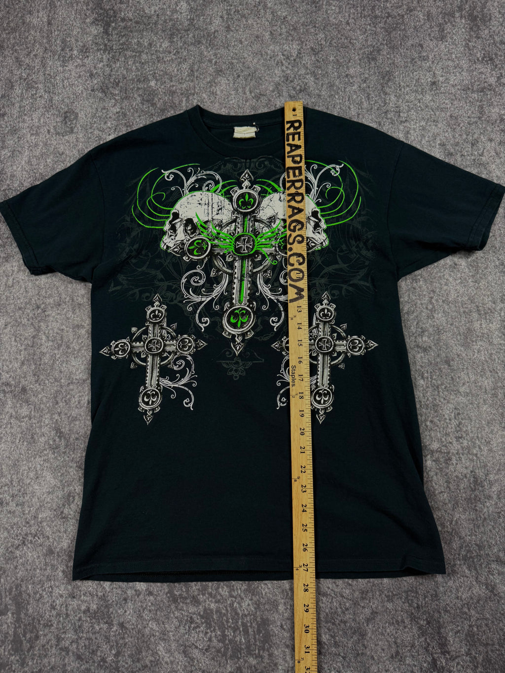 2000s skull shirt (S)