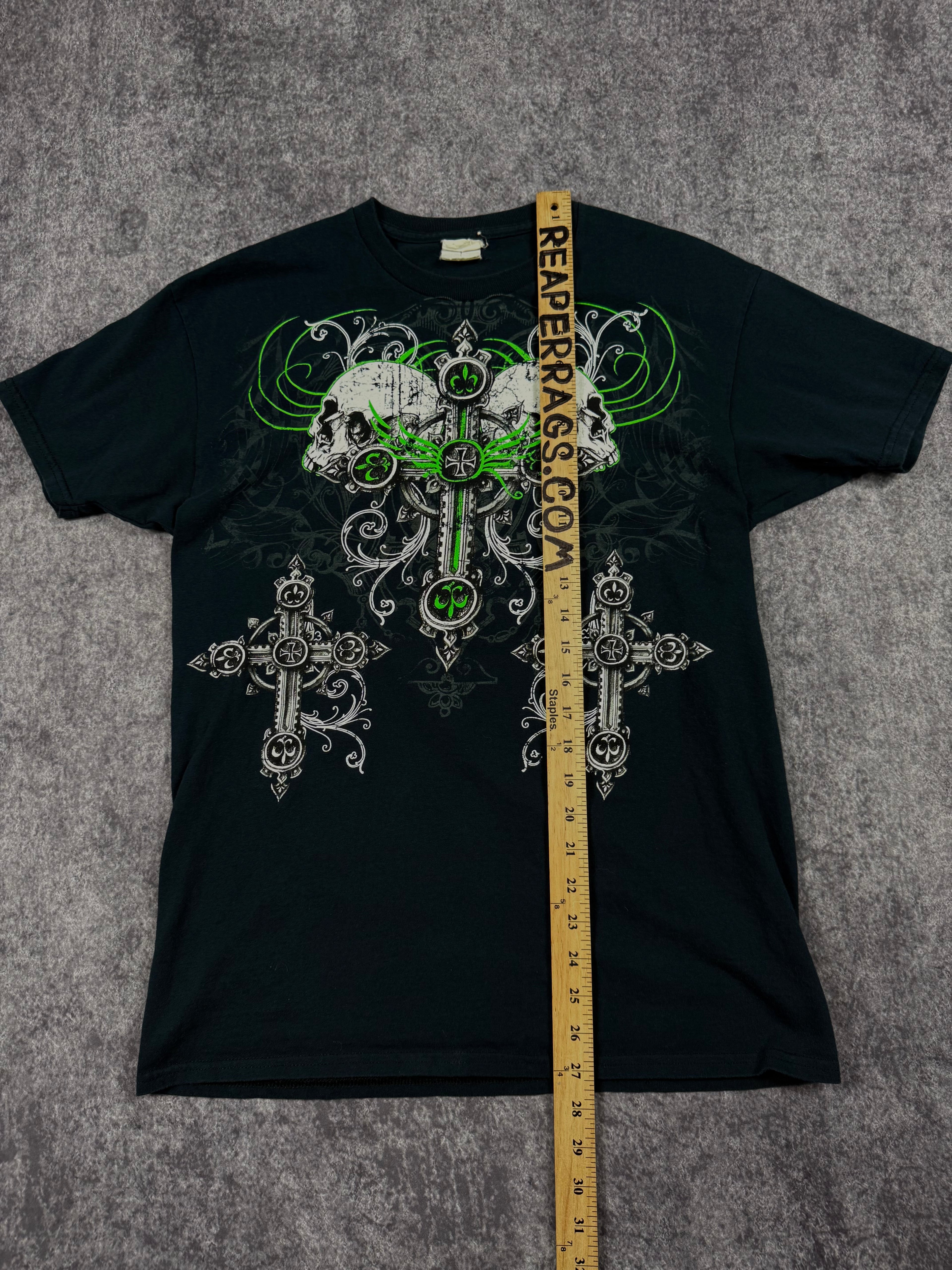2000s skull shirt (S)