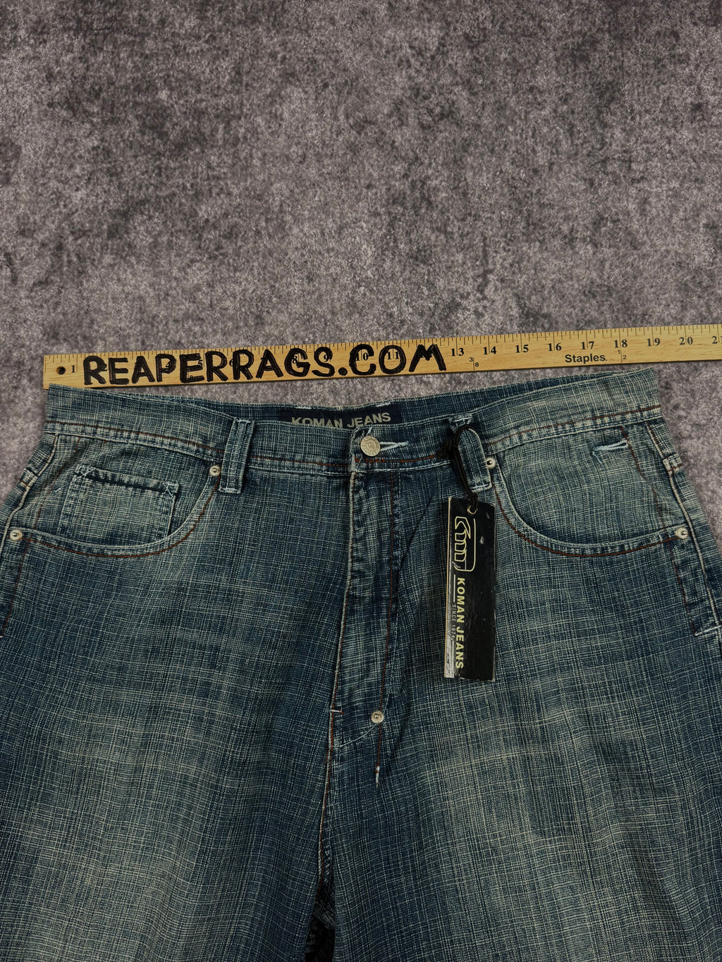 (rare) deadstock 2000s koman jeans (38x32)