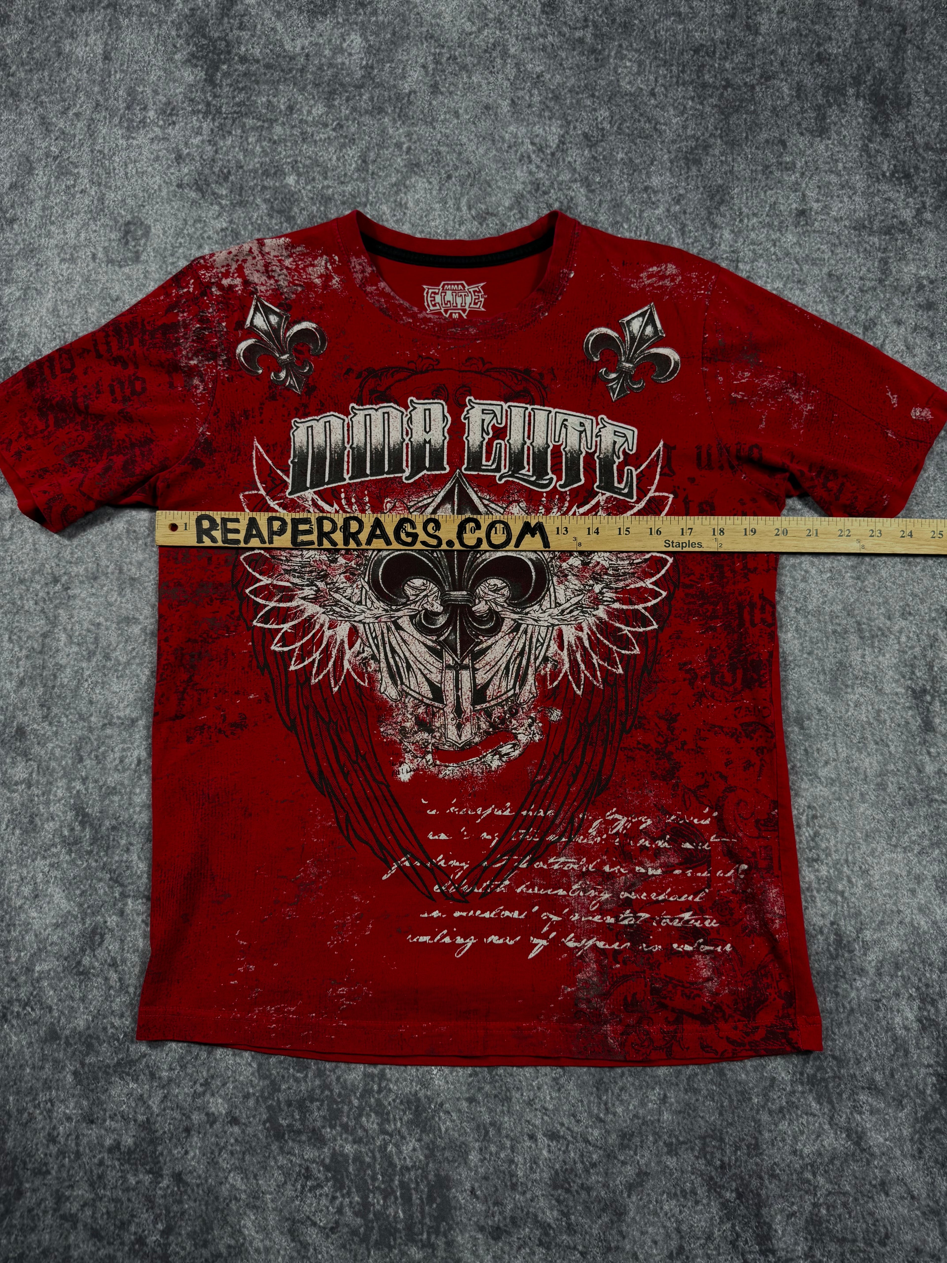 (rare) 2000s mma elite shirt (M)