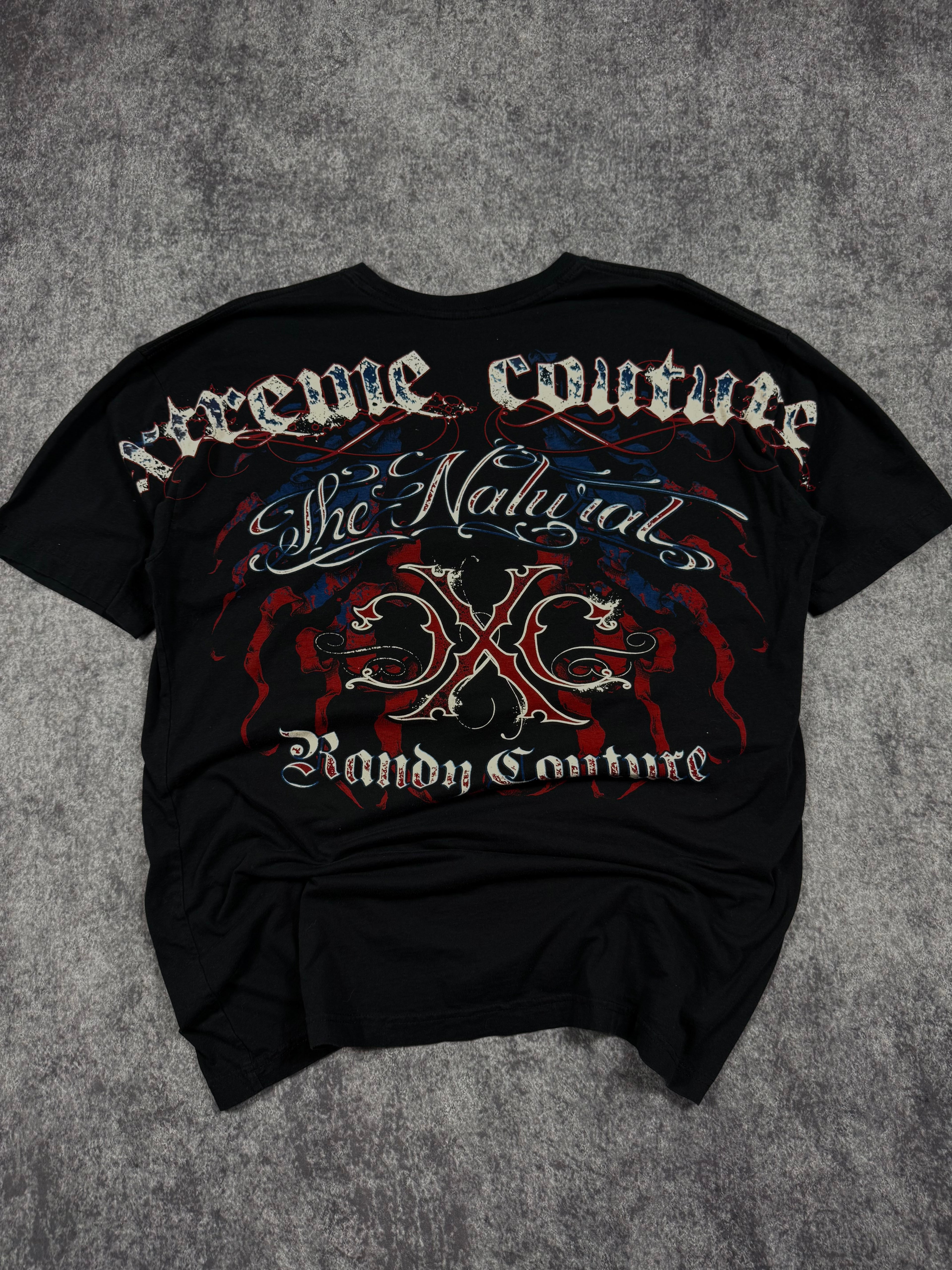 (rare) 2000s xtreme couture shirt (XL)