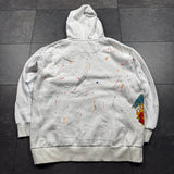 Deadstock 2000s Rhinestone Skull Hoodie (XL)