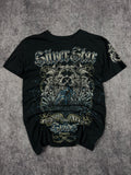 2000s silver star shirt (S)