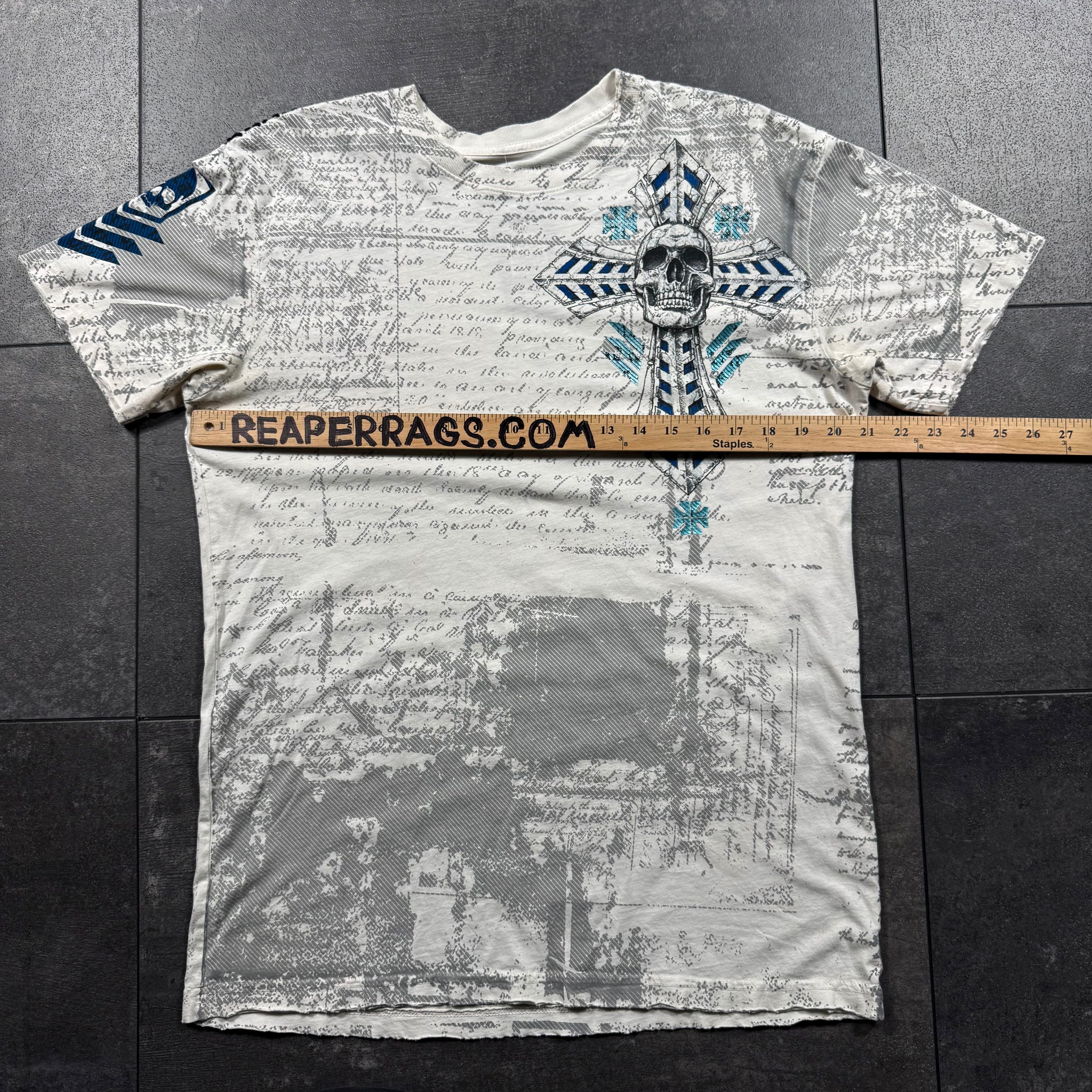 (rare) 2000s Affliction Shirt (L) – ReaperRags