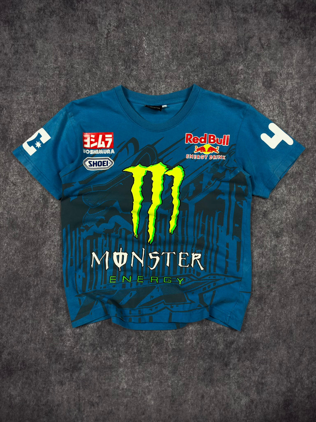 (GRAIL) 2000s MONSTER ENERGY x KEN BLOCK SHIRT (S)