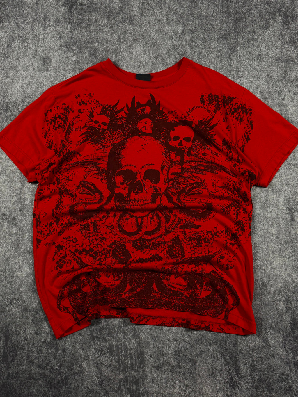 2000s skull shirt (L)