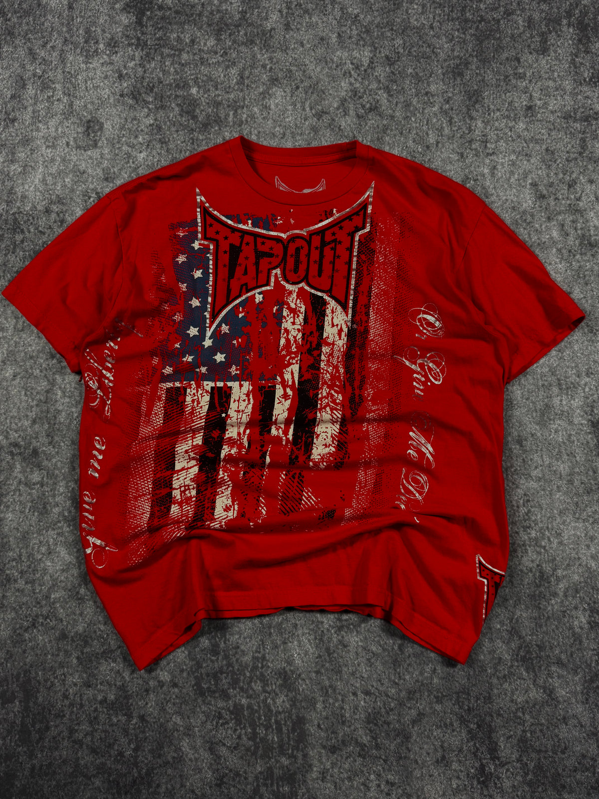 2000s tapout signature series chrome shirt (L)