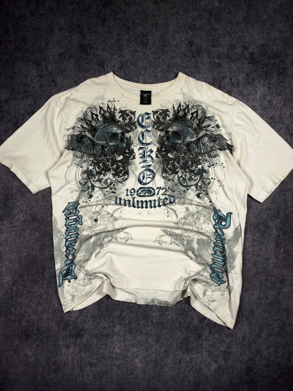 (RARE) 2000s MMA ELITE x ECKO UNLTD SHIRT (XXL)