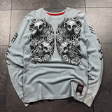 (rare) 2000s Affliction x Paul Jeffries Thermal (M)