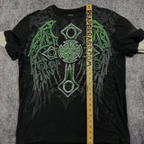 (rare) 2000s mma elite layered shirt (L)