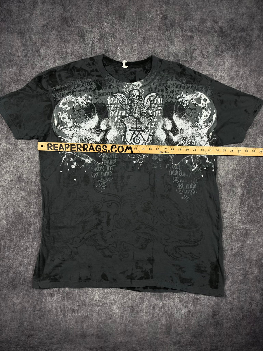 (RARE) 2000s SKULL SHIRT (XL)