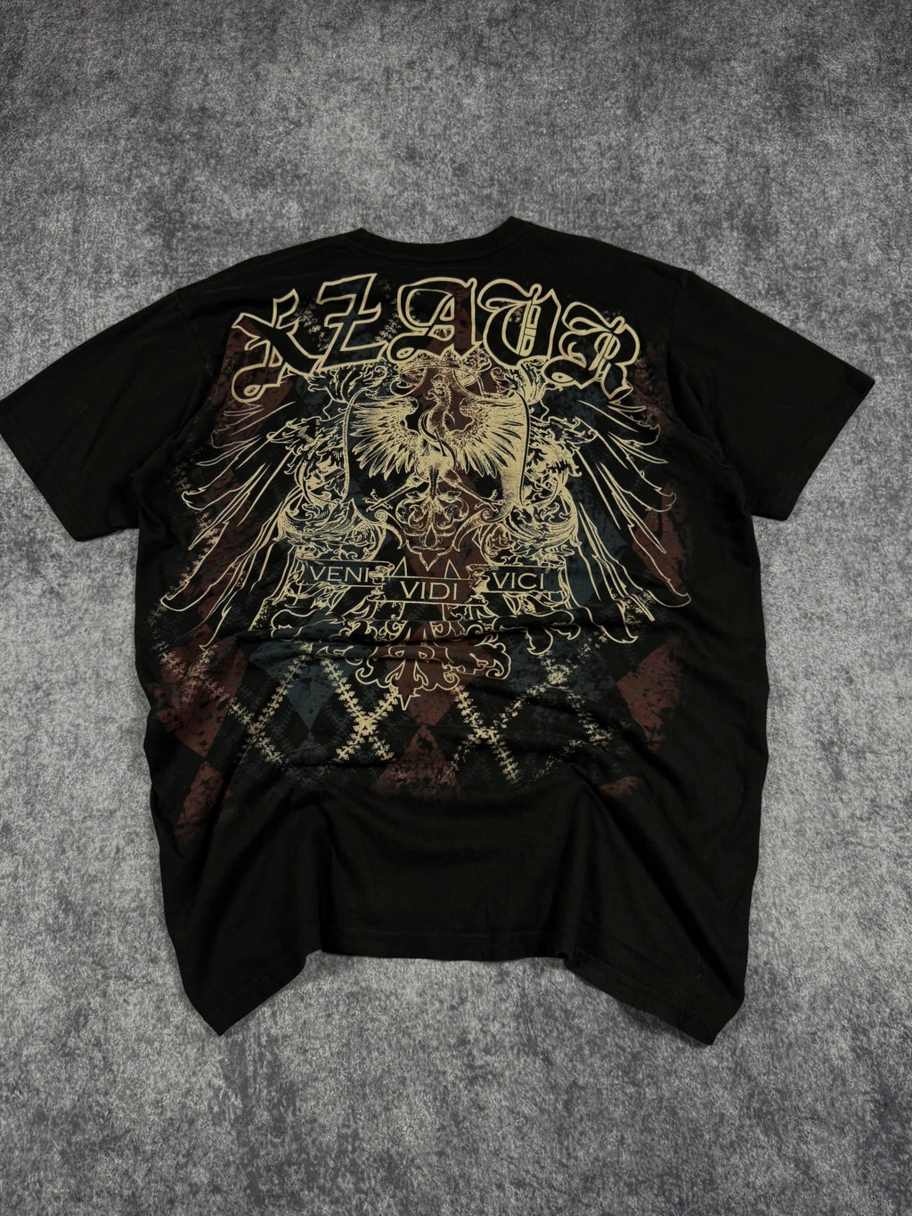 (rare) 2000s xzavier chrome shirt (XL)