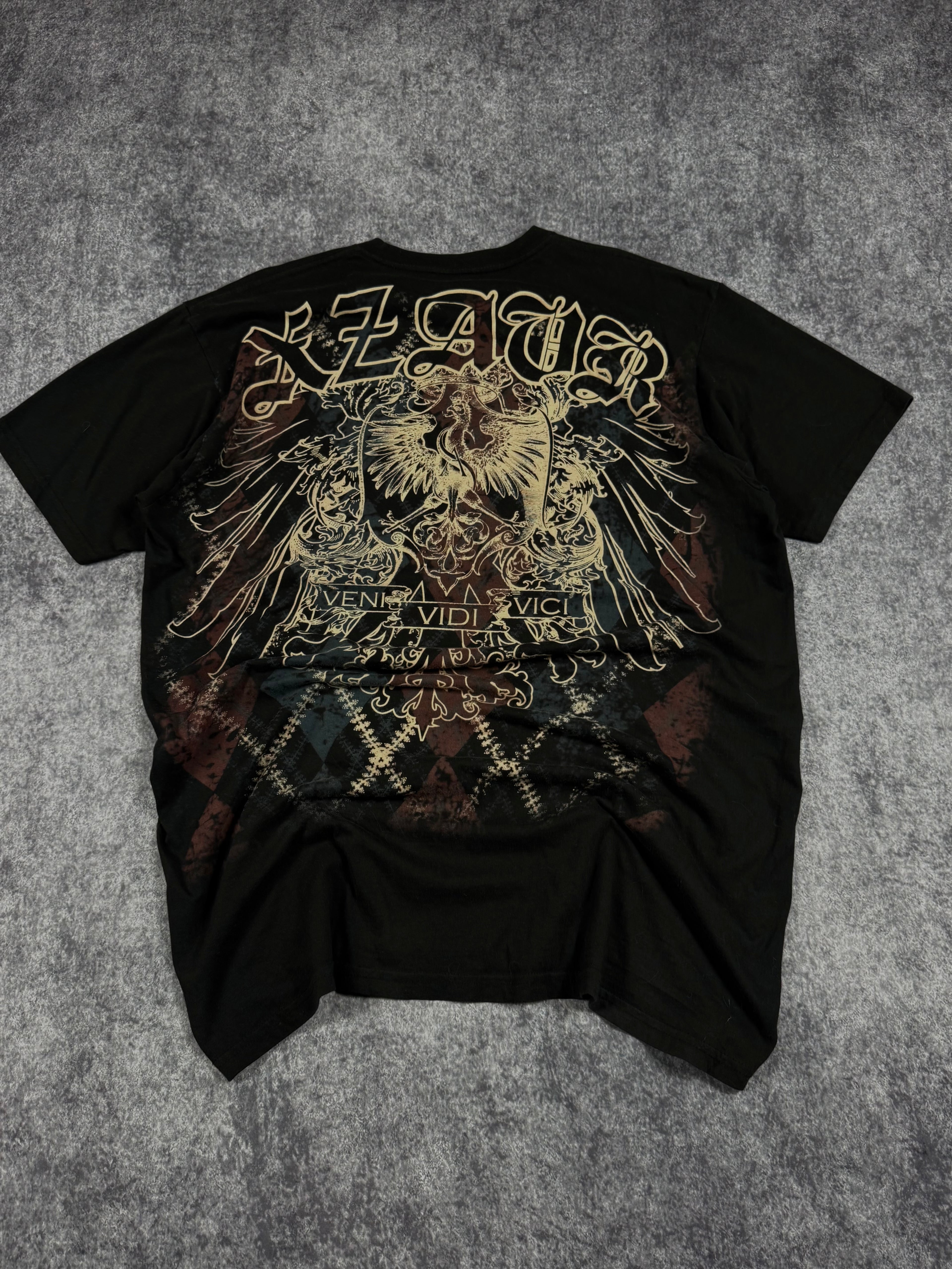 (rare) 2000s xzavier chrome shirt (XL)
