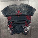 (rare) 2000s Affliction x George’s St Pierre Shirt (M)