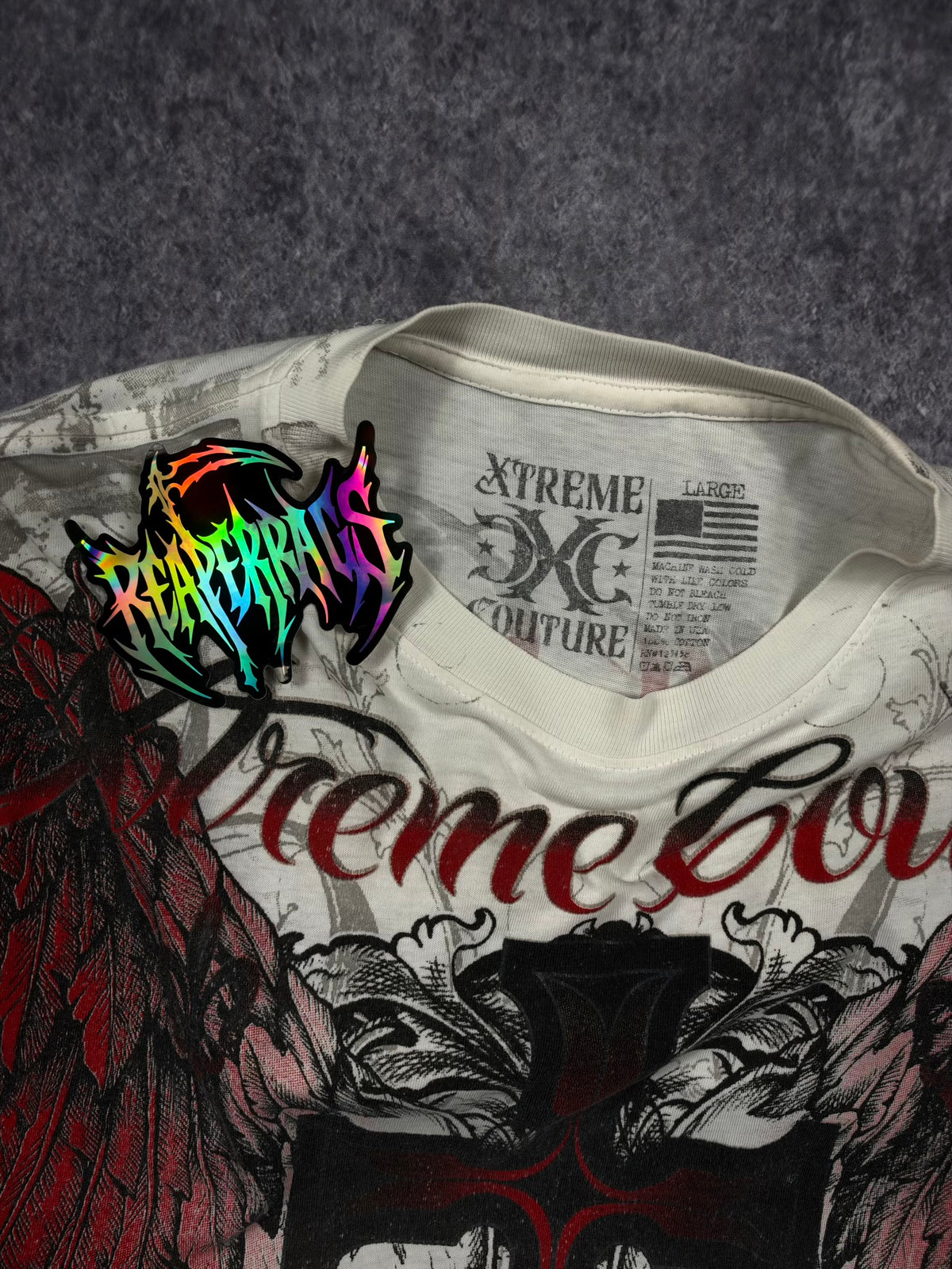 (GRAIL) 2000s XTREME COUTURE SHIRT (L)