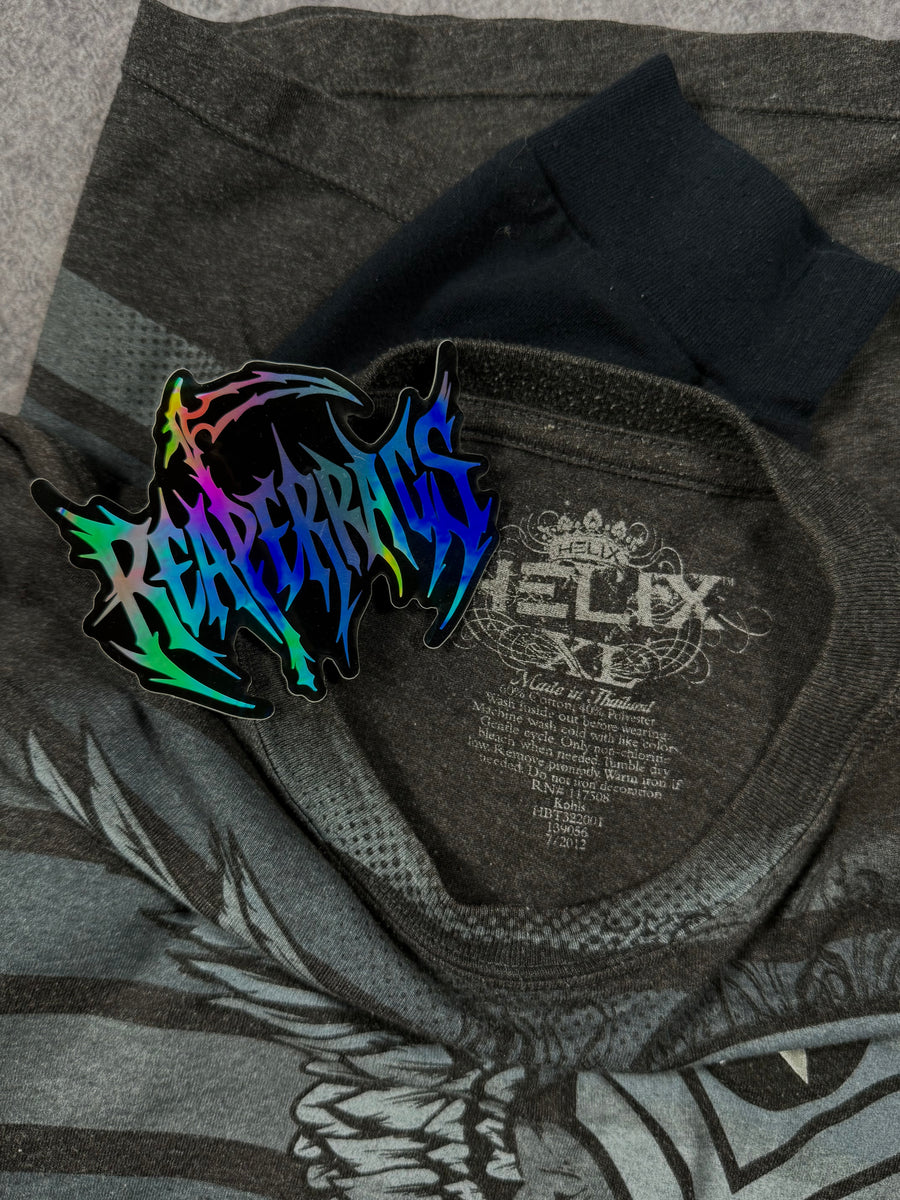 (rare) 2000s helix layered shirt (S)