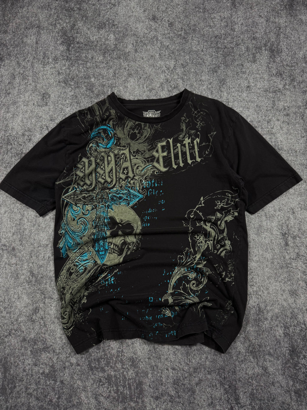 (rare) 2000s mma elite shirt (M)